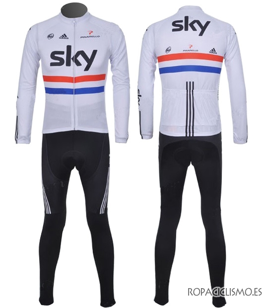 2013 Maillot Sky mangas largas